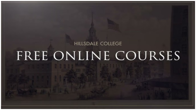 Hillsdale College free courses