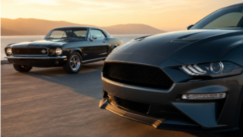 2025 Ford Mustang and Classic Ford Cars
