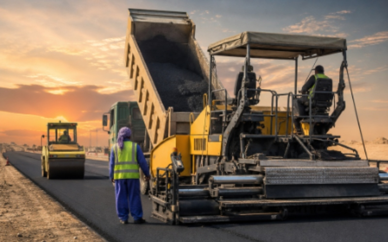 New Asphalt Construction